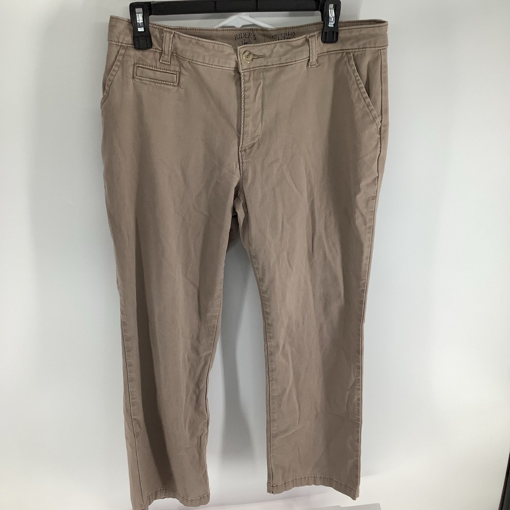 Riders by Lee Women's Tan Khaki Chinos Size 12